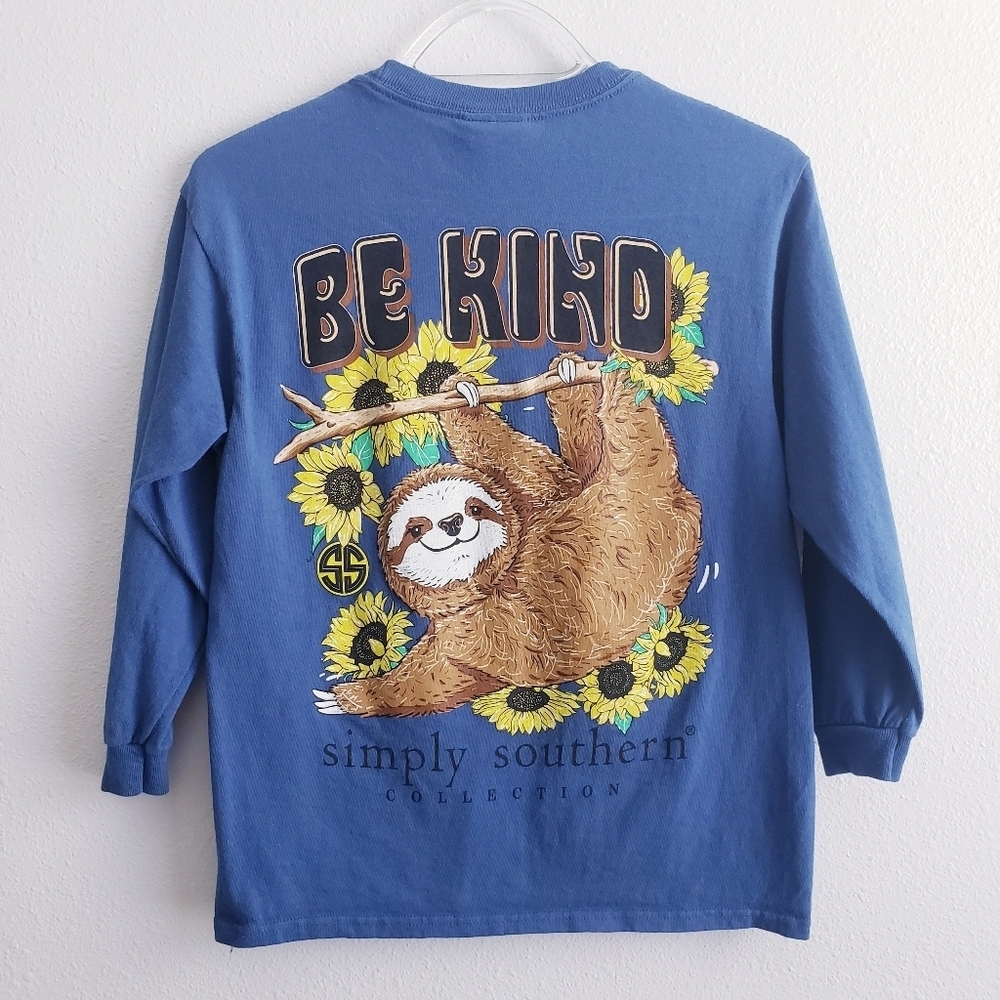 Simply Southern Sloth Be asking Long Sleeve T-Shirt